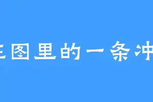 我在图里的一条冲虫6