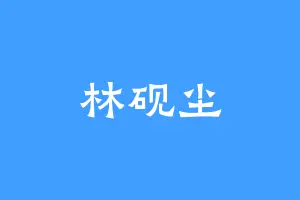 林砚尘