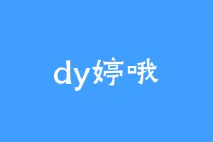 dy婷哦