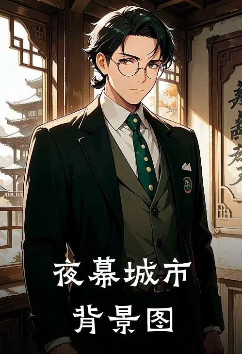 夜幕城市背景图